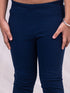 Girl's' Blue Printed Kurta Leggings Set